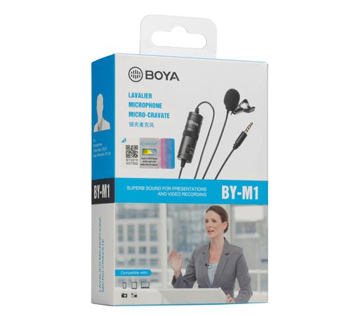 Best BOYA BY-M1 Omni Directional Lavalier Microphone In Pakistan