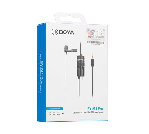 Best BOYA BY-M1 Pro Omnidirectional Lavalier Microphone In Pakistan