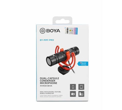 Best BOYA BY-MM1 Pro Dual-Capsule Condenser Microphone In Pakistan