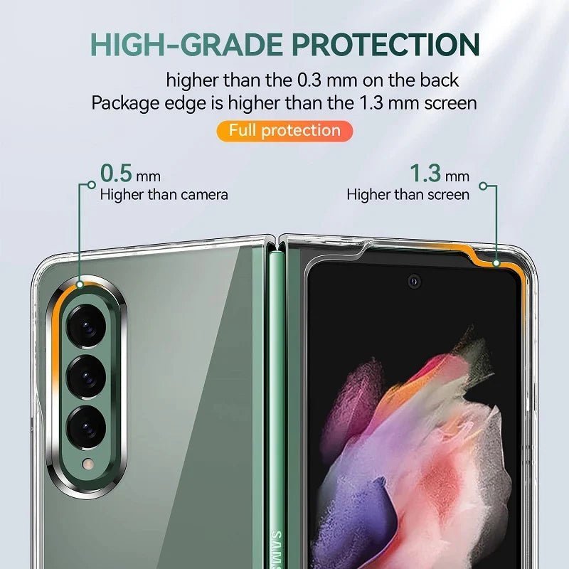 Best Pure Collection Ultra Hybrid Transparent Jelly Case Samsung Fold In Pakistan