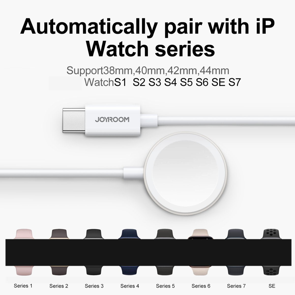 Best Joyroom S-IW004 Type C Watch Magnetic Wireless Charger In Pakistan