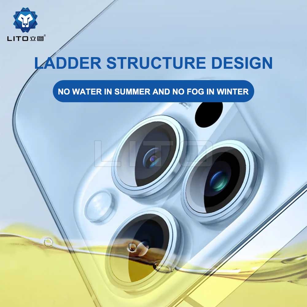 Best Lito S+ Newest High-Quality Metal Camera Lens Glass For IPhone 15 Series In Pakistan
