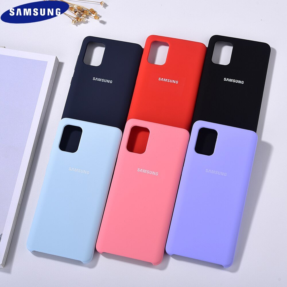 Original Liquid Silicone Case Samsung A Series